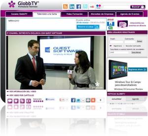 Entrevista a Quest Software, Globb TV