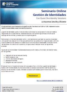 Seminario Online Gestión de Identidades